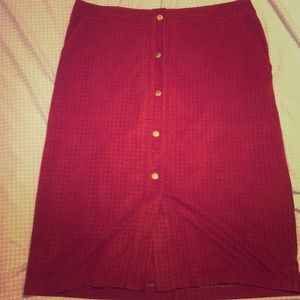 ‼️ Final Price Drop ‼️Eva Mendes Midi Skirt